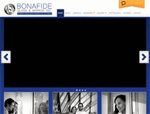 Tablet Screenshot of bonafideglass.com